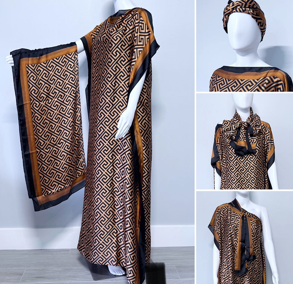 Lady Royalty Silk Kaftan