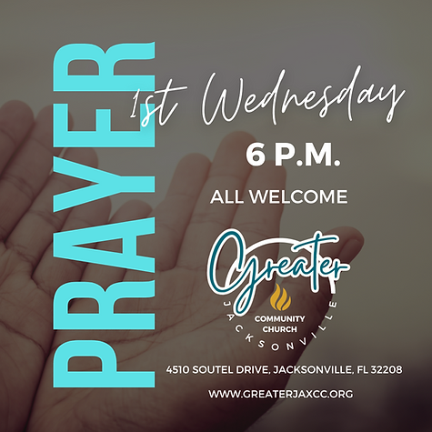 1st Wenesday Prayer
