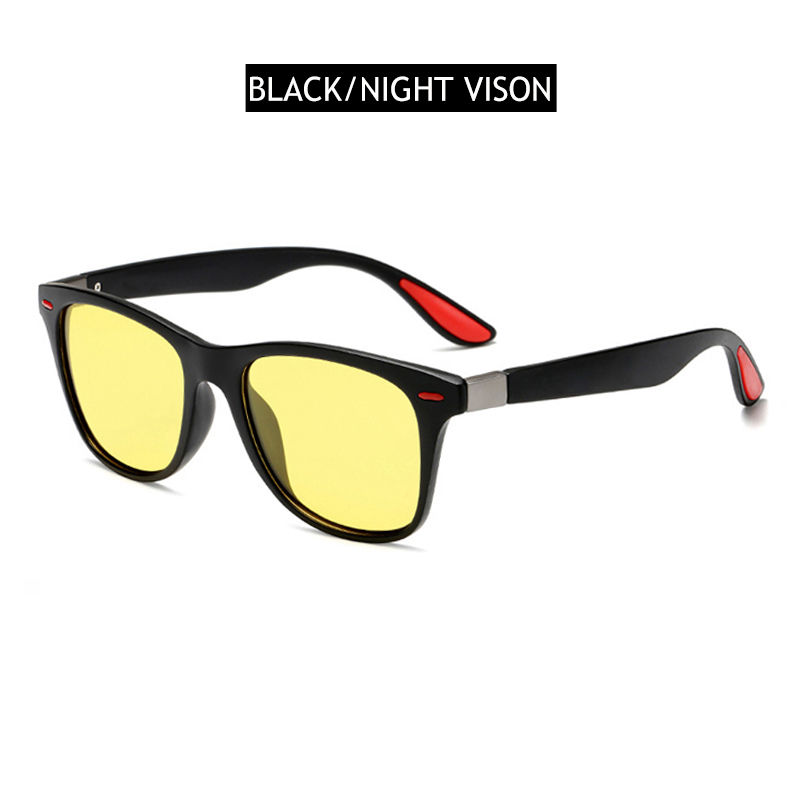 Thumbnail: Hot Sale Polarized Sunglasses Men Women Classic Square Plastic Driving Sun Glass
