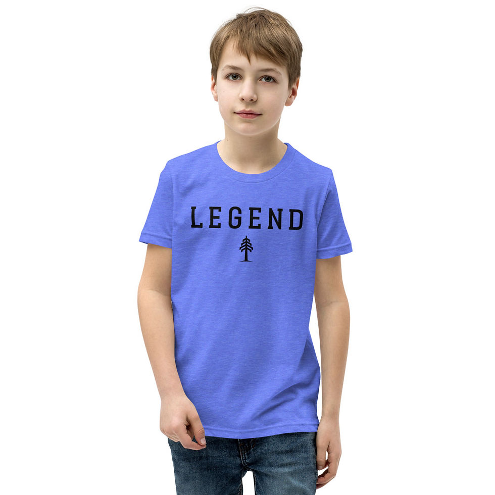 Thumbnail: #RaisingLegends Legend Youth Unisex Tee