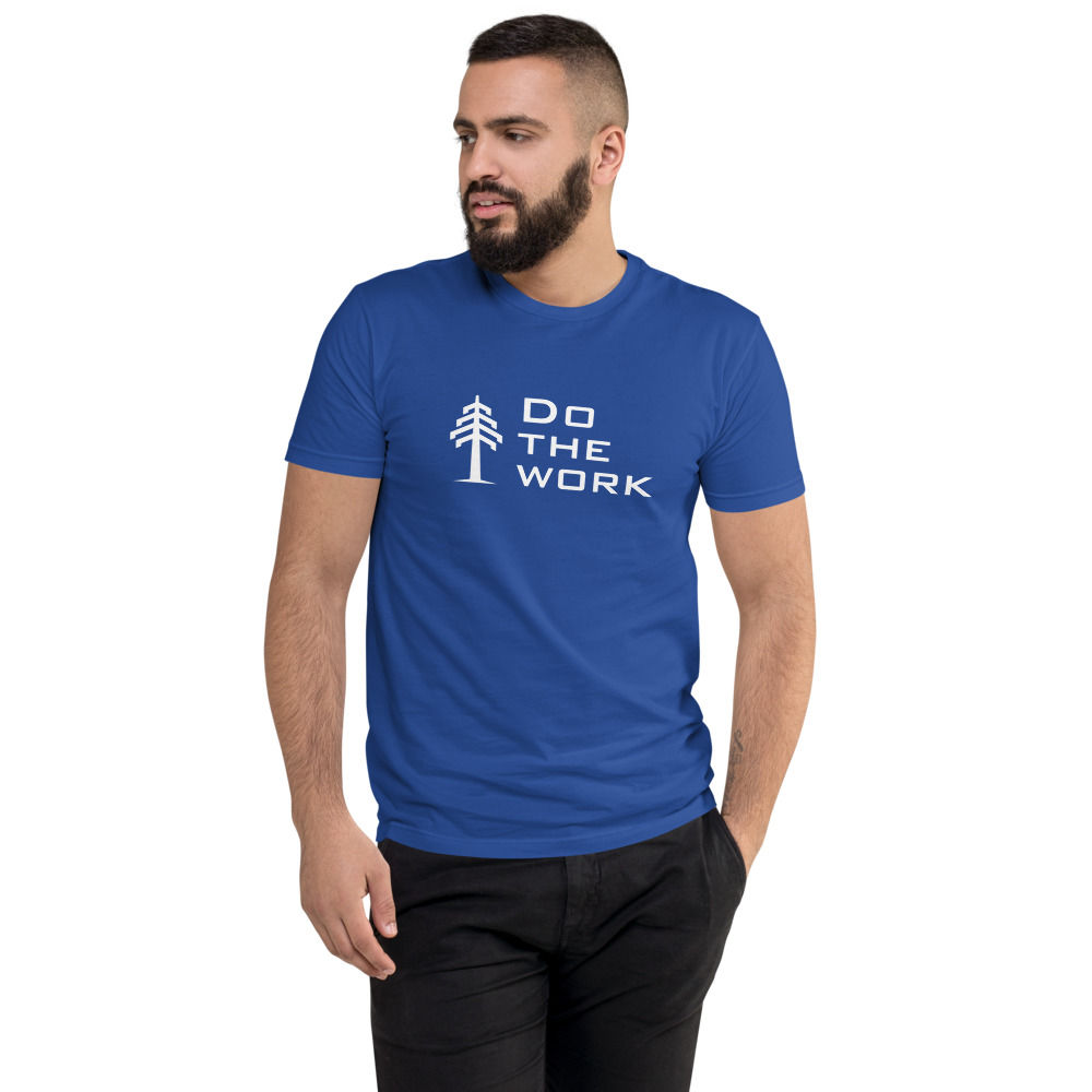#DOTheWork Fitted Tee (light print)