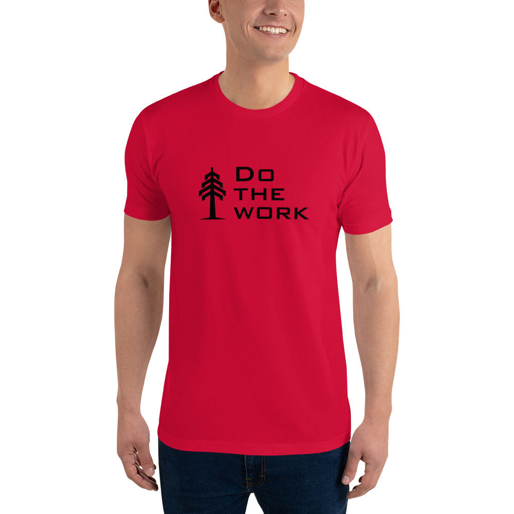 #DOTheWork Fitted Tee (dark print)