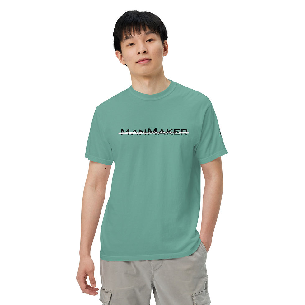 Thumbnail: #MenOnAMission Tee (dark print)