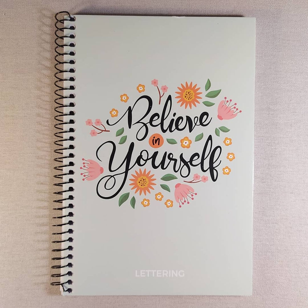 Miniatura: Cuaderno Frases - lettering