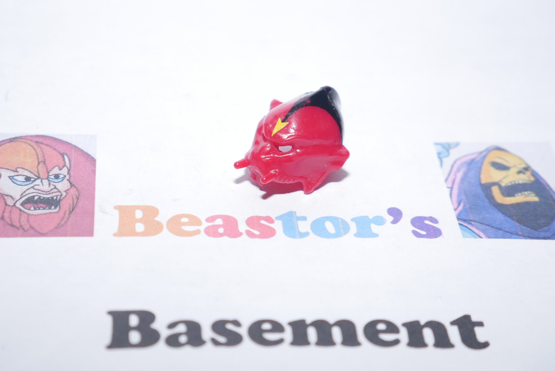 GI Joe Cobra Hydro-Viper red helmet accessory part Vintage 1988 ARAH Hydro Viper