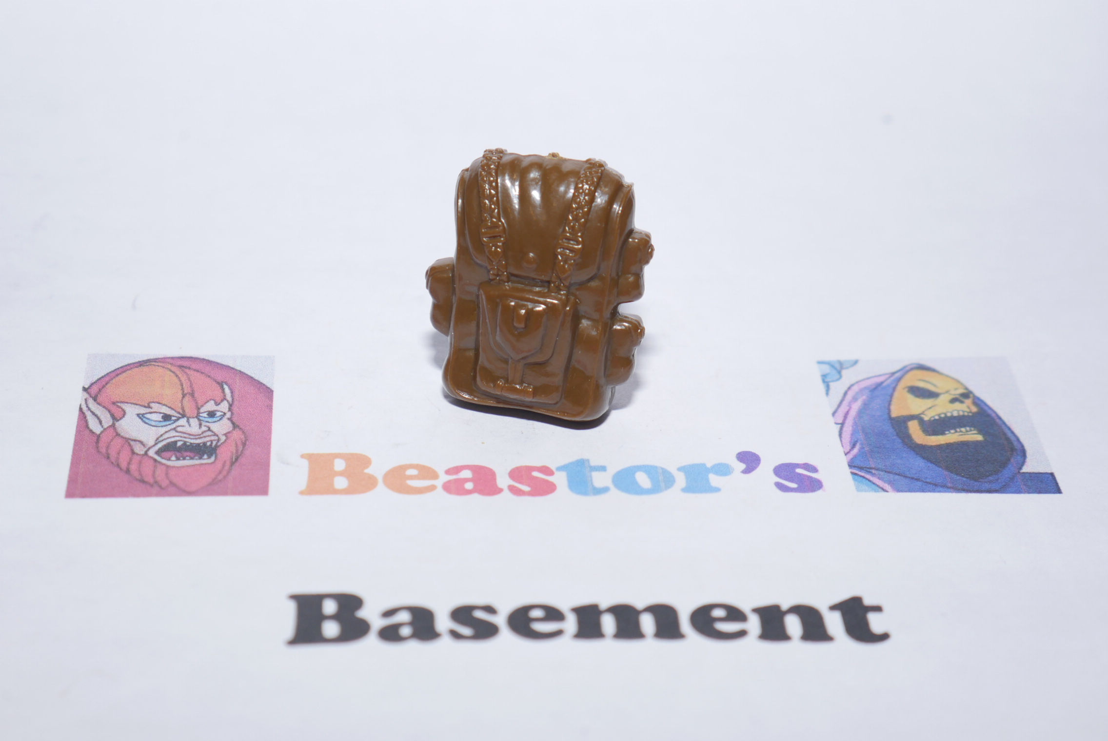 GI Joe Battle Gear #2 Gung Ho Marine Jungle brown backpack part Vintage 1984