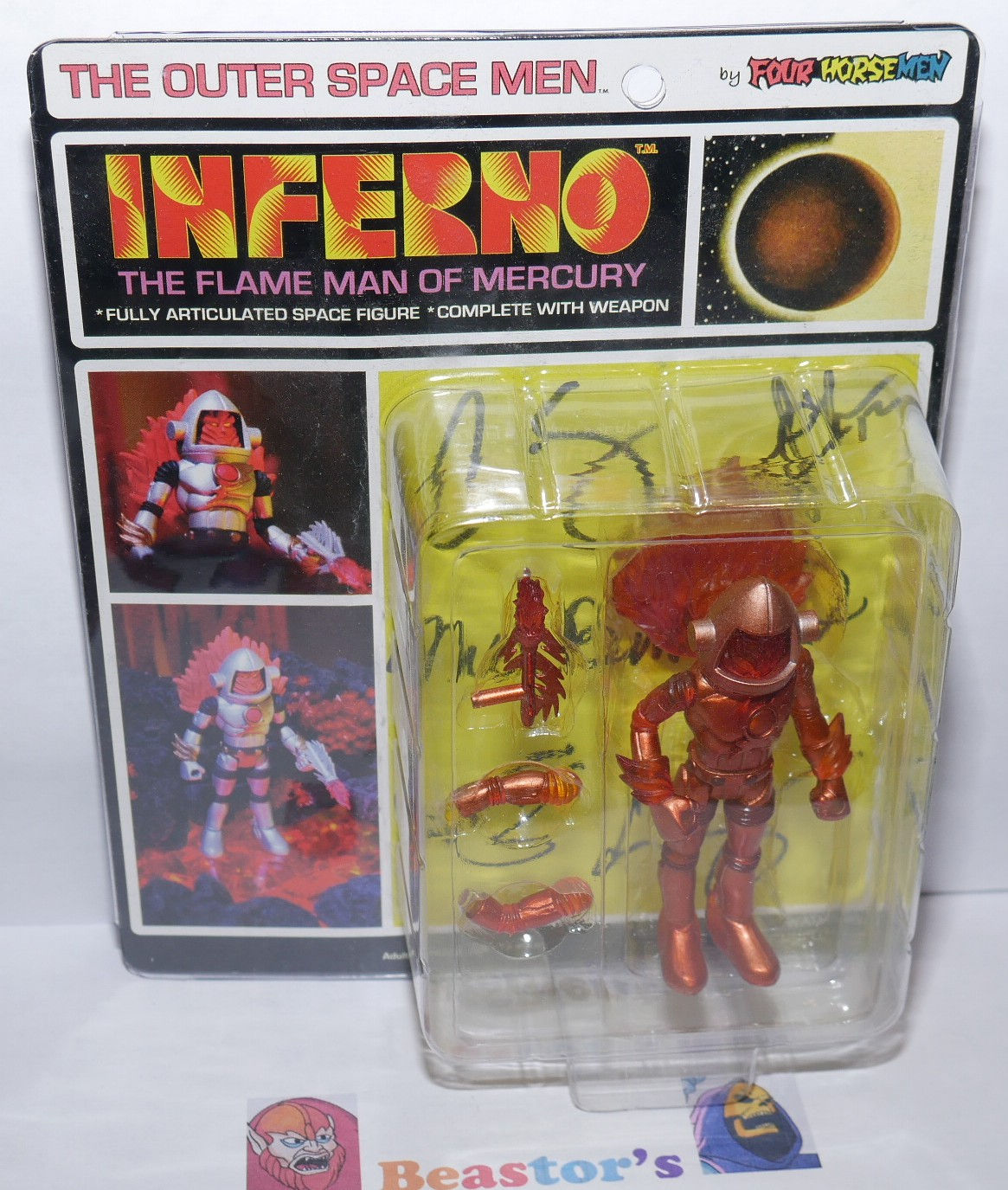 Outer Space Men Blazing Inferno Mel Birnkrant Cosmic Creators Variant 2012 OSM