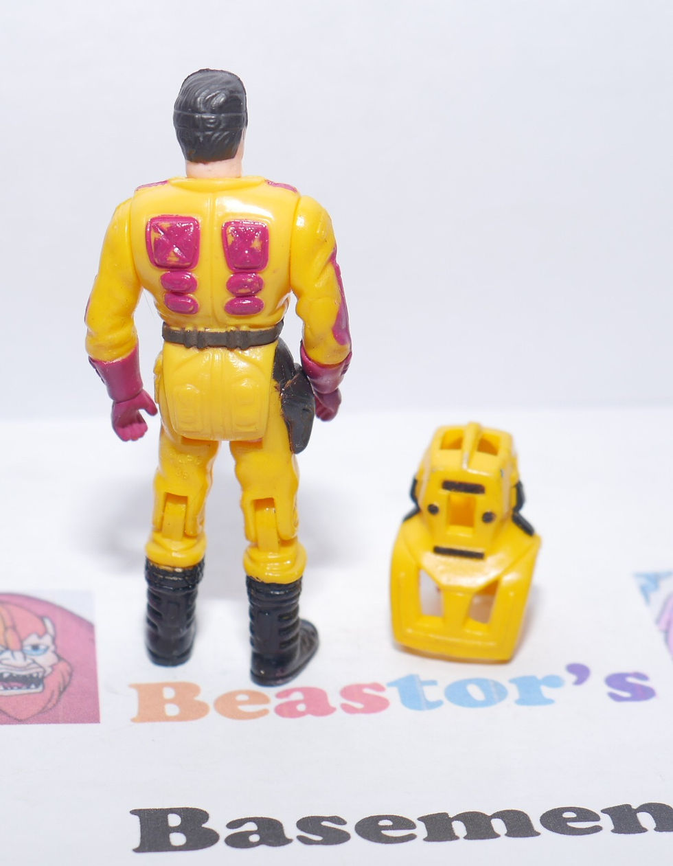 Thumbnail: MASK Condor Brad Turner w long variant Hocus Pocus helmet M.A.S.K. Vintage 1985