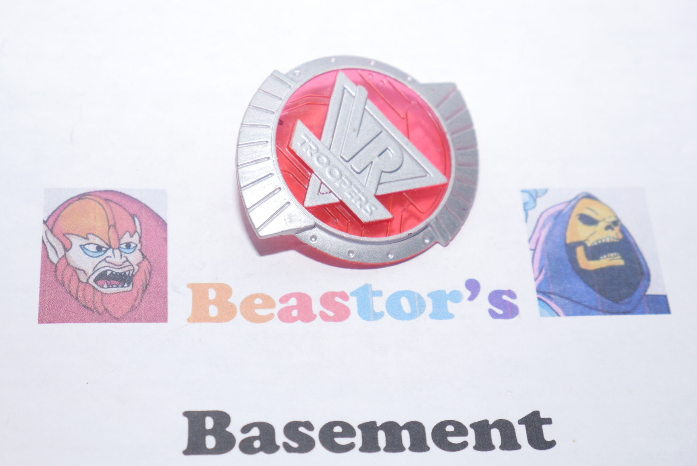 VR Troopers J.B. Reese Battle Grid Kaitlin Star red shield part weapon 1994