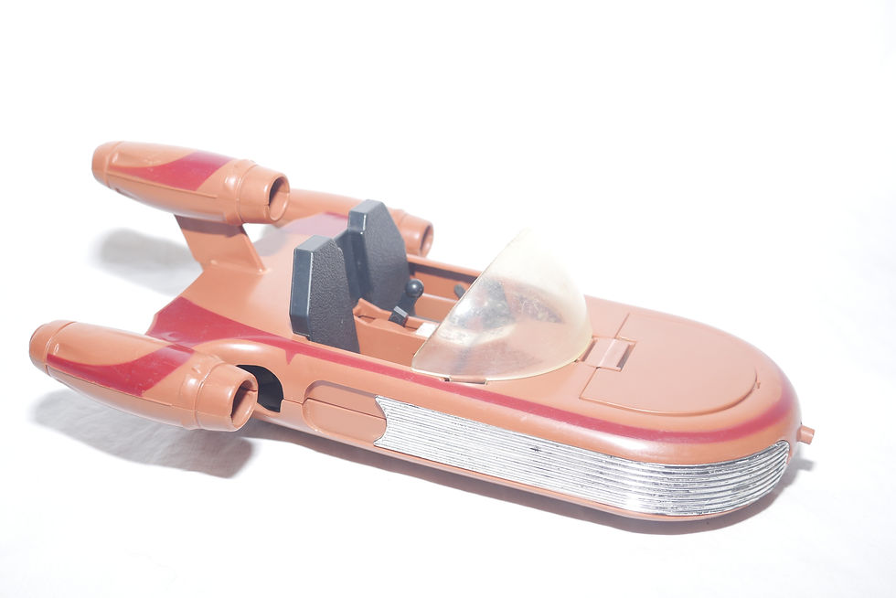 Thumbnail: Star Wars Luke Skywalker Landspeeder Land Speeder 100% complete Vintage 1978