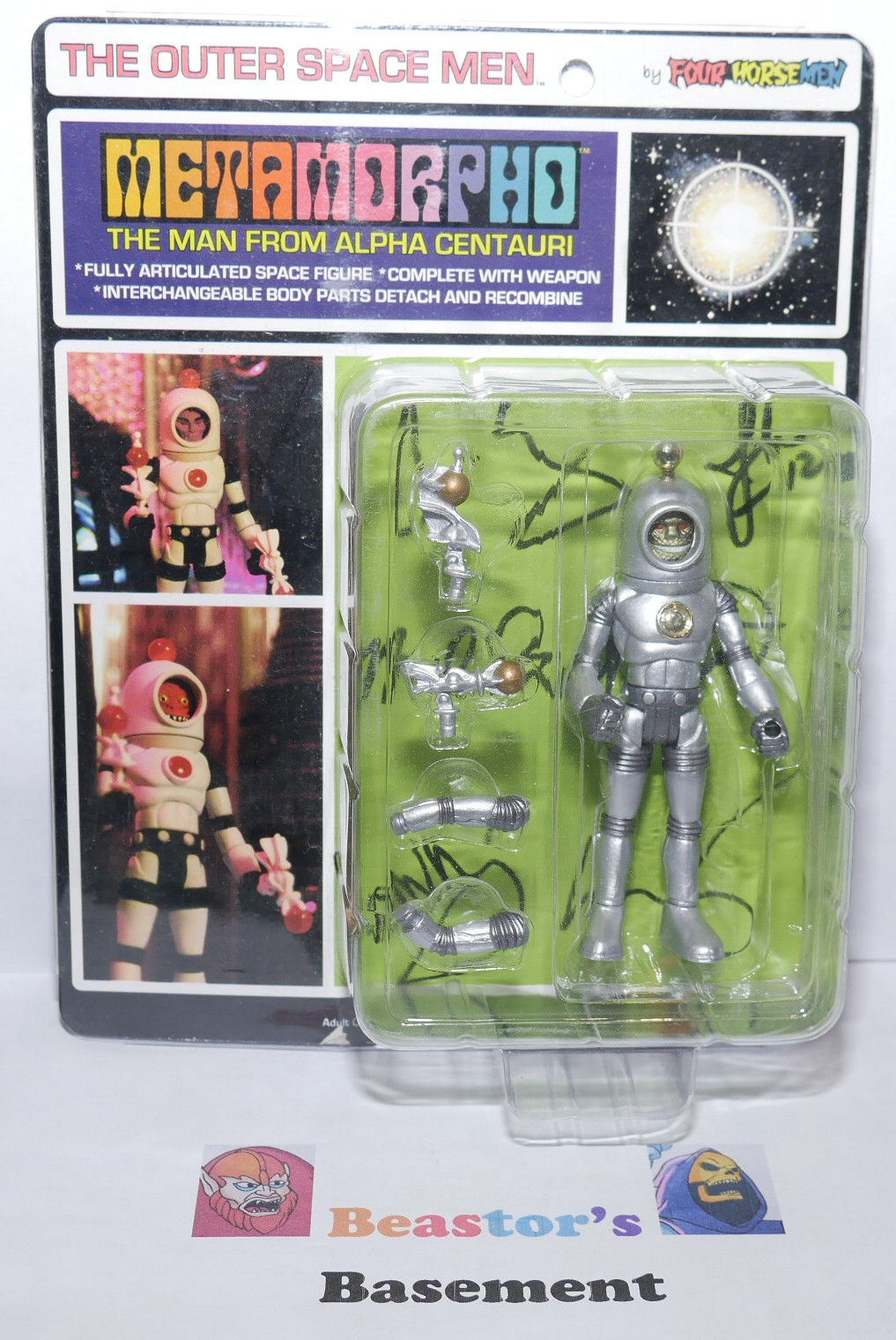 Outer Space Men Metalmorpho Mel Birnkrant Cosmic Creators Variant 2012 OSM