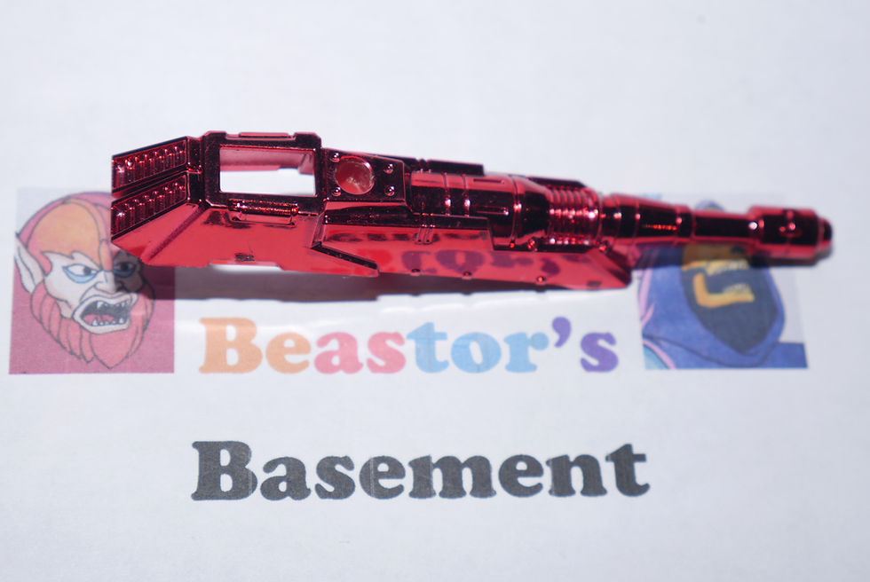 Thumbnail: Transformers Generations Thrilling 30 Leader Class Jetfire leg cannon gun 2014