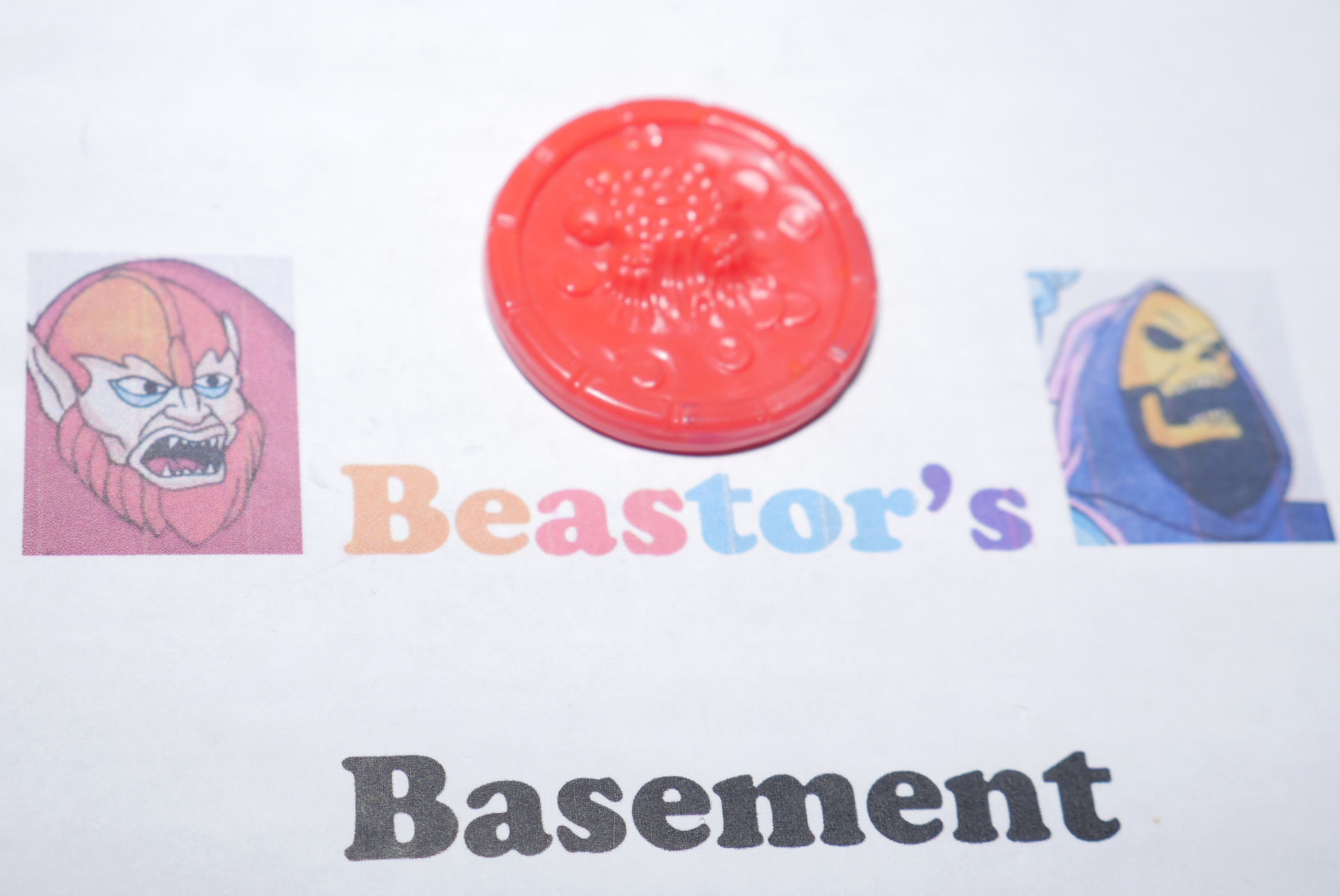 TMNT Pizzaface red pizza part Teenage Mutant Ninja Turtles Vintage 1990 Face