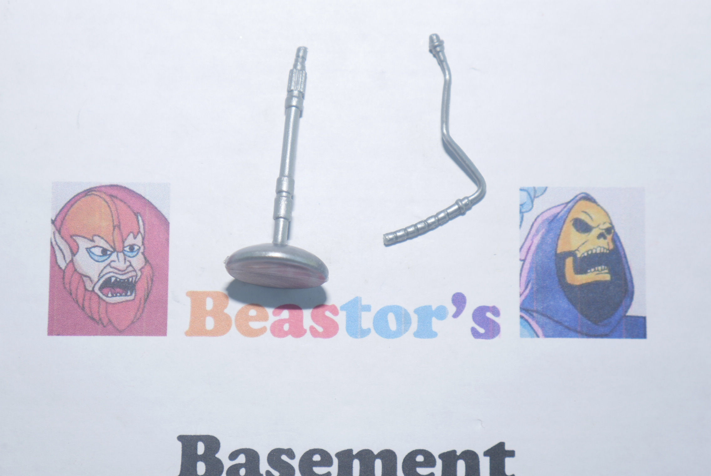 Star Wars Max Rebo Band Action Figure microphone stand broken part Vintage 1983