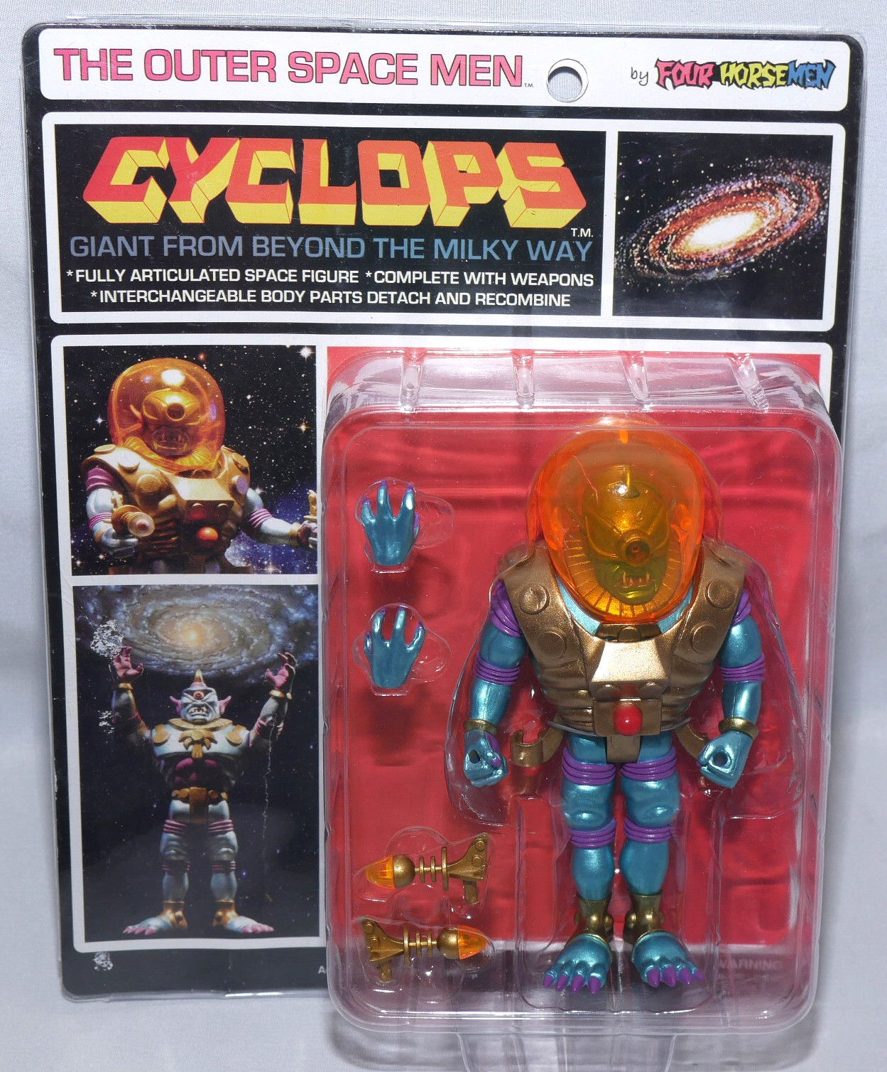 Outer Space Men The Four Horsemen Cyclops Giant from Beyond the Milky Way 2013