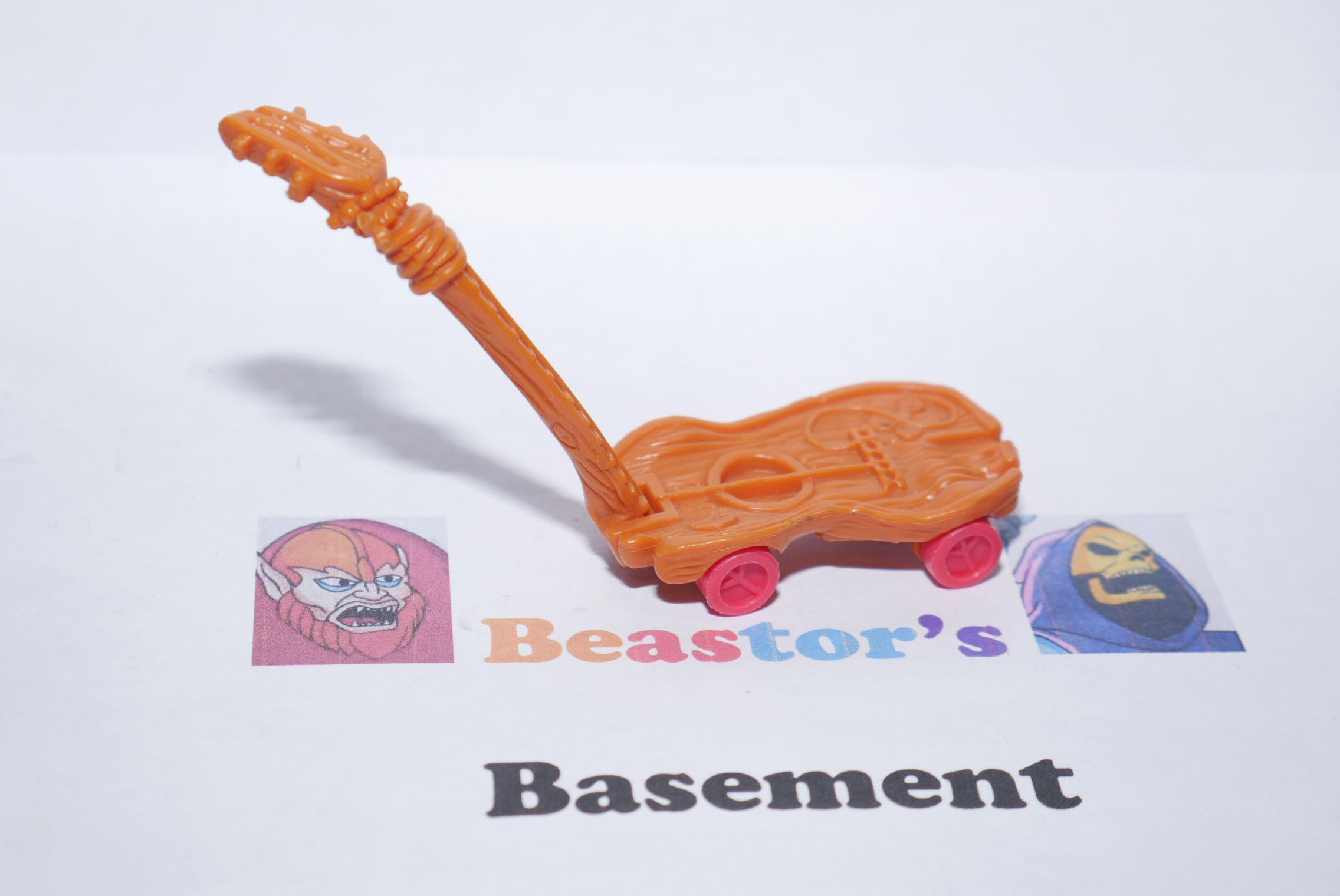 TMNT Rock 'N Roll Mondo Gecko guitar skateboard Teenage Mutant Ninja Turtle 1992