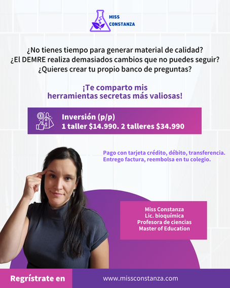 Ciclo de talleres: Uso de herramientas digitales para creación de material didáctico.