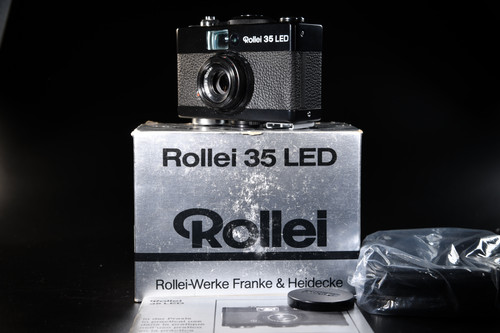 Rollei 35 LED - Black - Condition: Mint & Boxed | FilmFurbish