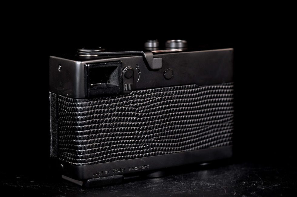 Thumbnail: Rollei 35S Stealth Black Special Limited Edition/Black Lizard Skin: Mint