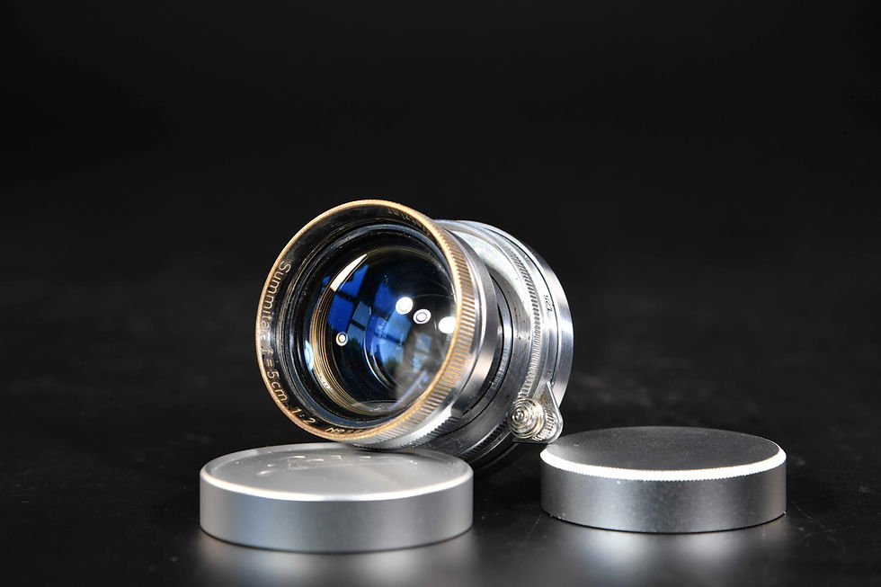 Thumbnail: Leitz 50mm f2 Summitar LTM Lens Condition: Exc+++/Mint-