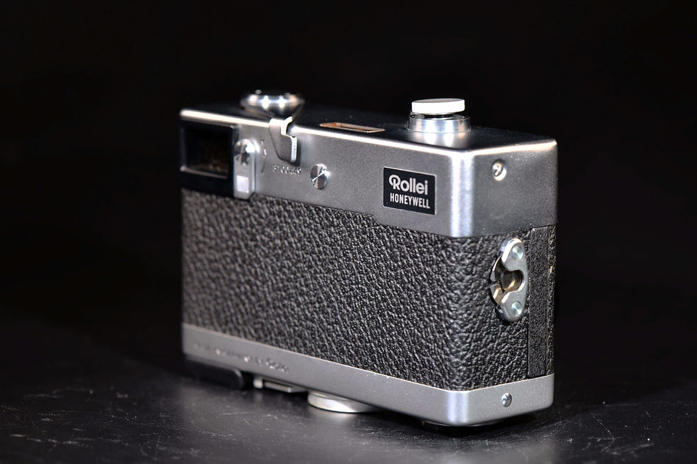 Thumbnail: Rollei 35 - Silver/Black - Carl Zeiss Tessar - German - Mint/Mint-