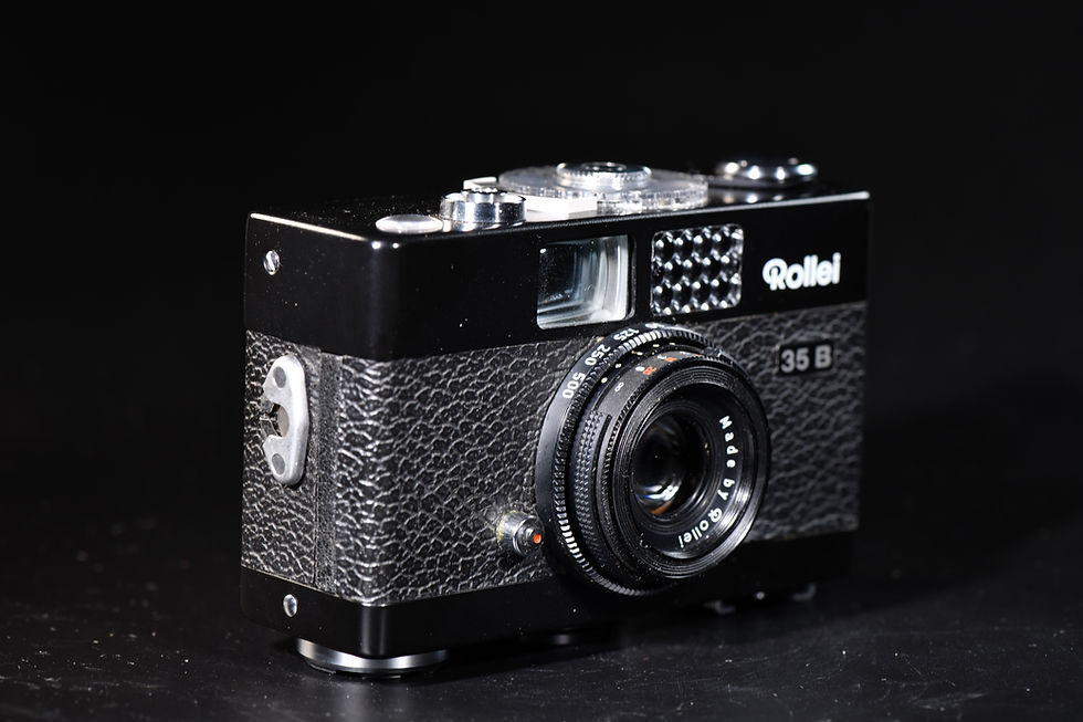 Thumbnail: Rollei B35 - Black/Black Singapore - Condition: Mint/Mint-