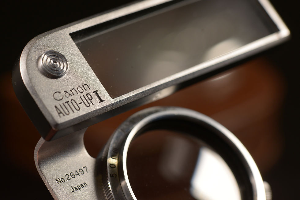 Thumbnail: The Canon Auto Up 1  - Close Range Adapter - For 50mm f1.8