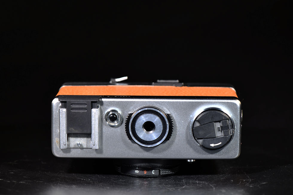 Thumbnail: Rollei B35 - Silver/Light Brown Snakeskin - Condition: Exc+++/Mint-