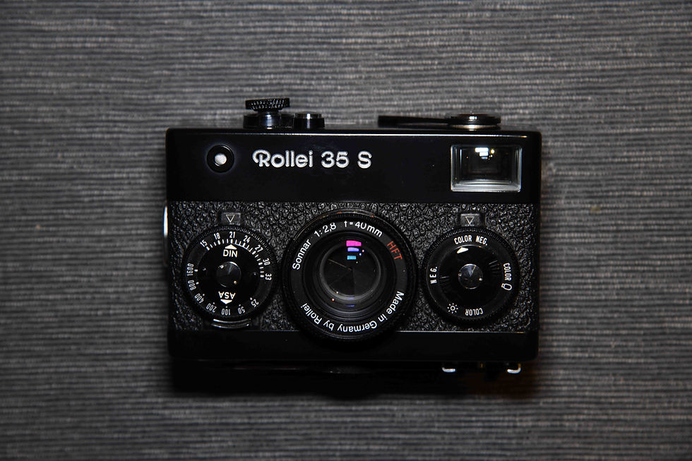 Thumbnail: Rollei 35S - Black/Black Leather - Condition: Mint/Mint-