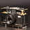 Thumbnail: Rollei B35 - Black/Black Crocodile Skin - Condition: Brassed