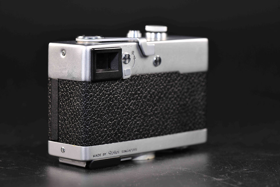 Thumbnail: Rollei 35 S - Silver/Black Leather - Condition: Mint-
