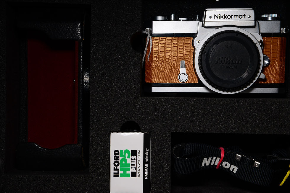 Thumbnail: Nikon FTn - Silver with Light Brown Lizard Skin - Condition: Exc+++/Mint-