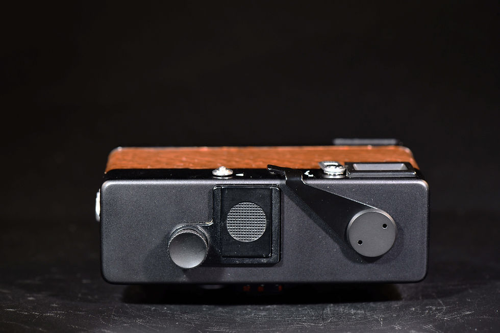 Thumbnail: Rollei 35 TE - Black/Brown Snakeskin- Condition: Mint