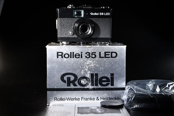 Rollei 35 LED - Black - Condition: Mint & Boxed | FilmFurbish