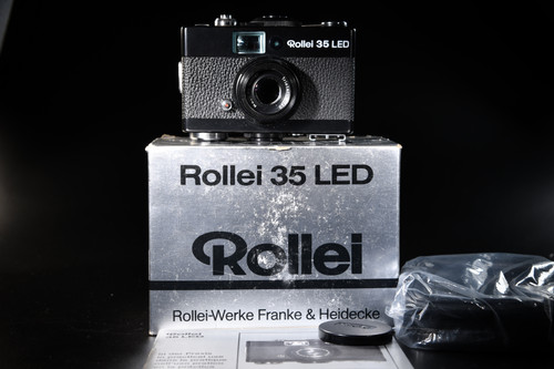 Rollei 35 LED - Black - Condition: Mint & Boxed | FilmFurbish