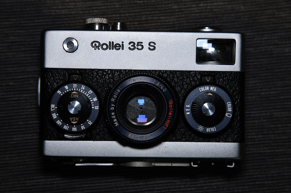 Thumbnail: Rollei 35 S- Silver/Black Leather - Condition: Exc+++/Mint-
