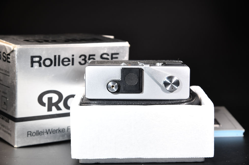Thumbnail: Rollei 35 SE- Silver/Black - Condition: Mint  in Original Box