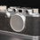 Thumbnail: Leica iiif Red Dial -Silver with original black covering - Condition: Mint
