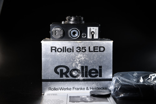 Rollei 35 LED - Black - Condition: Mint & Boxed | FilmFurbish