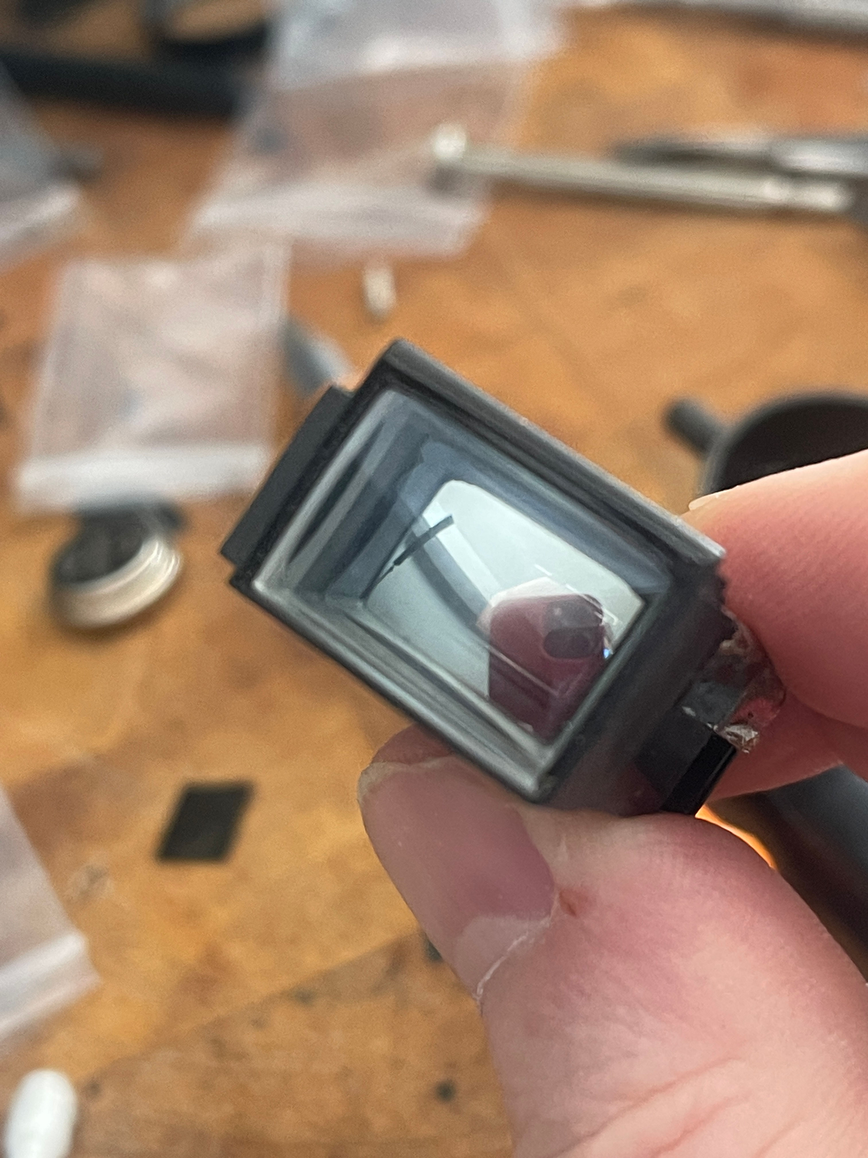Rollei 35/35T/35S Viewfinder Clean