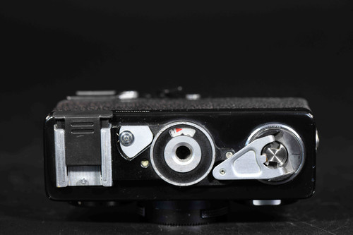 Rollei 35 S- Black/Black Leather - Condition: Mint/Mint- | FilmFurbish