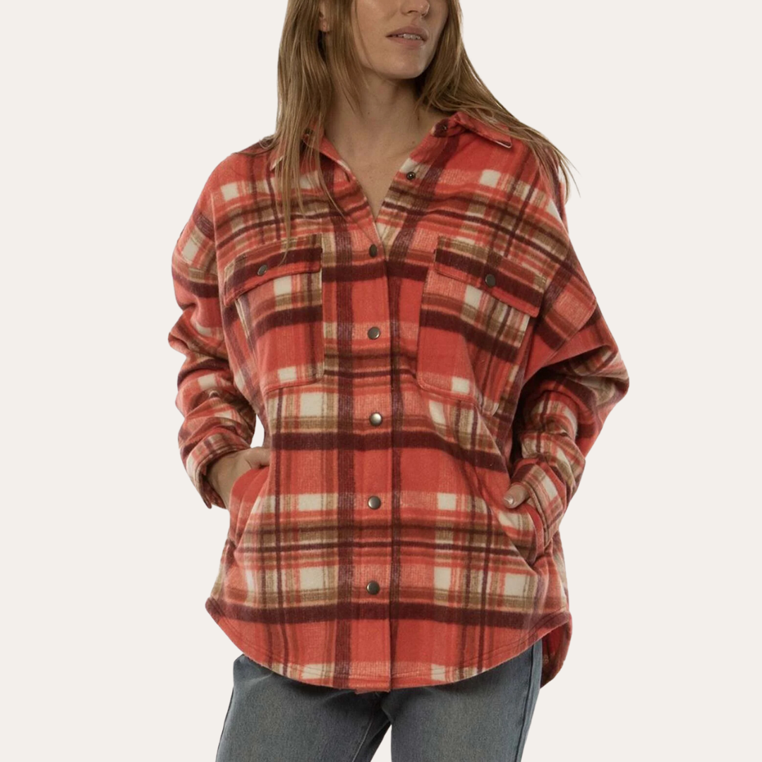 SISSTRE cozy jacket with oversized fit