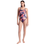 Miniature : Reversible one piece swimsuit with strawberry and beach print