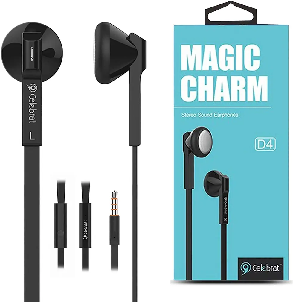 Thumbnail: Celebrat D4 BASS Stereo Sound Earphones