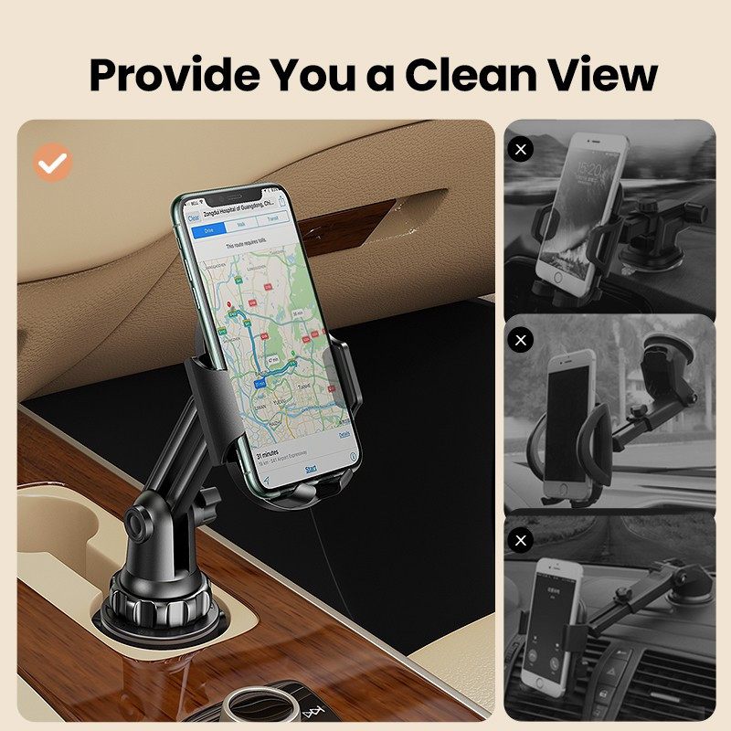 Thumbnail: UGREEN Car Cup Phone Holder for Mobile Phone