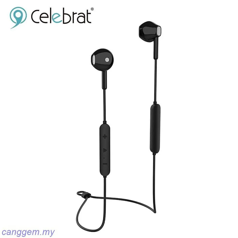 Thumbnail: Celebrat A17 HIFI Wireless Magnetic Earphones High Quality Function Headset