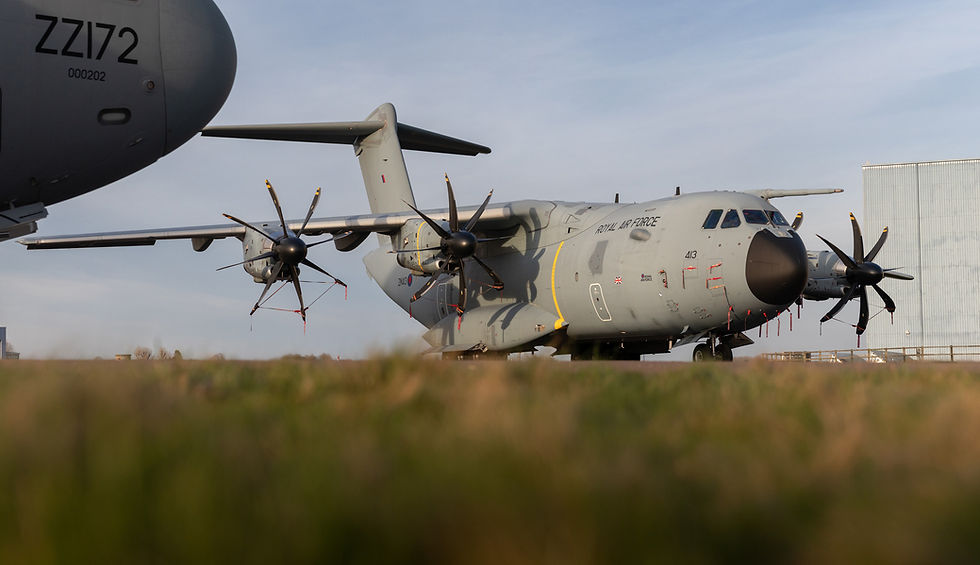 RAF A400M 206 Squadron RAF Brize Norton - Sean Strange