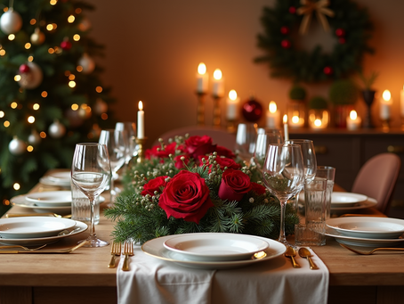 Elevate Your Holiday Decor: Designer Tips for a Luxurious Christmas Table Setup