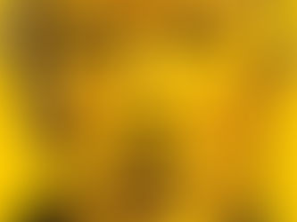 A yellow-tinted portrait of a person with a raised eyebrow and open mouth. A jagged yellow arrow points upward across the face. Bold mood.