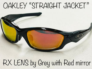 【度付きレンズ交換】OAKLEY × STRAIGHT JACKET スポーツサングラス